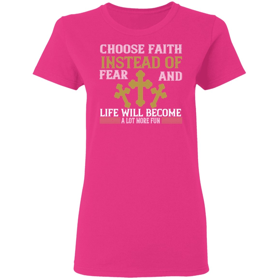 Christian Design Ladies' T-Shirt - Alexecom.com