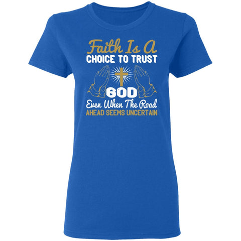 Image of Christian Design Ladies' T-Shirt - Alexecom.com