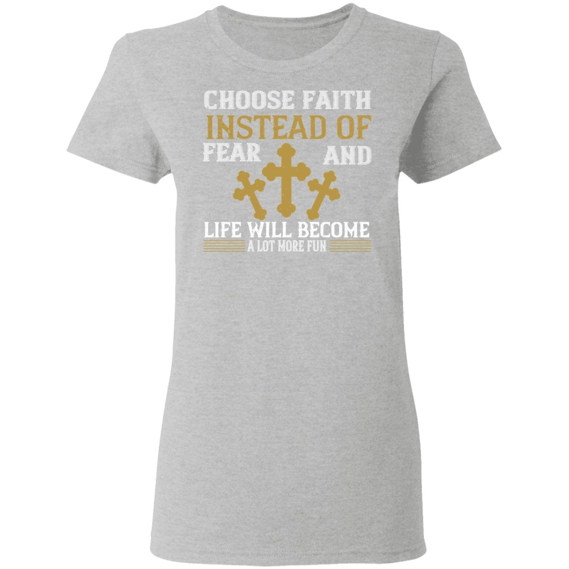 Christian Design Ladies' T-Shirt - Alexecom.com