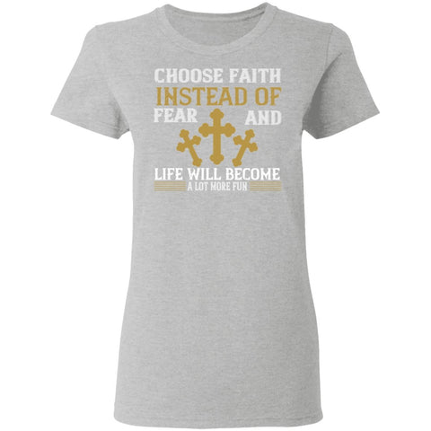 Image of Christian Design Ladies' T-Shirt - Alexecom.com