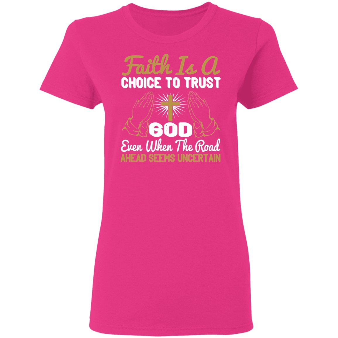 Christian Design Ladies' T-Shirt - Alexecom.com