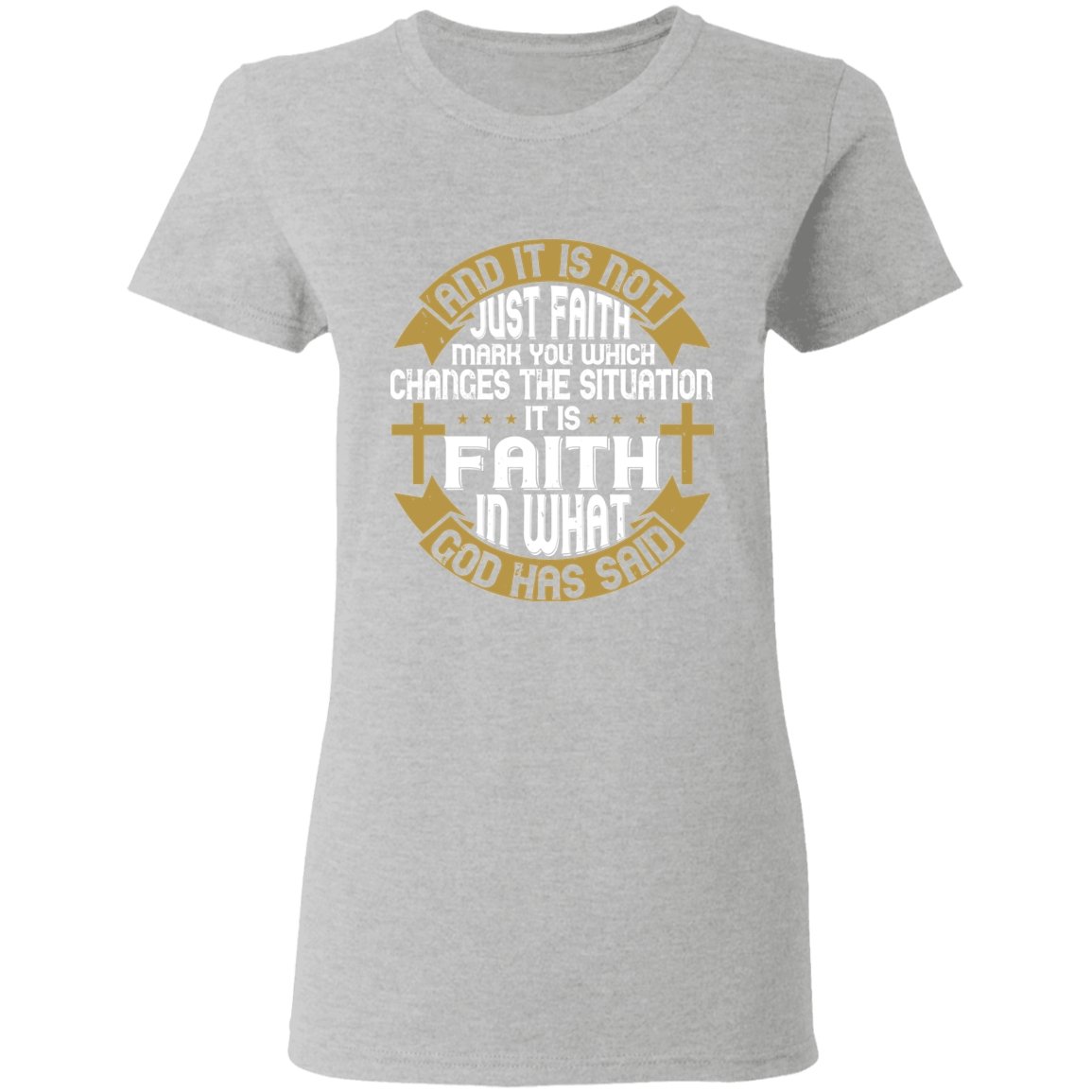 Christian Design Ladies' T-Shirt - Alexecom.com