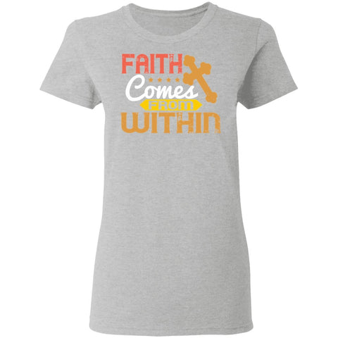 Image of Christian Design Ladies' T-Shirt - Alexecom.com