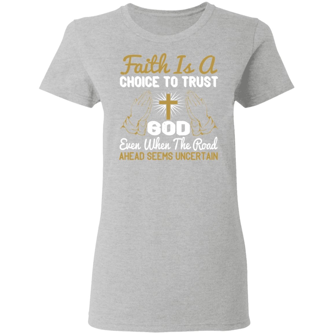 Christian Design Ladies' T-Shirt - Alexecom.com