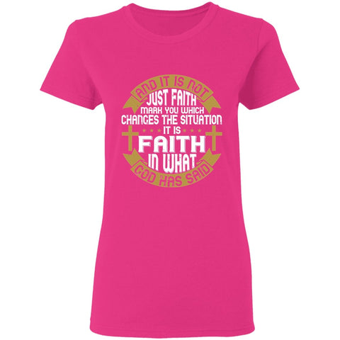 Image of Christian Design Ladies' T-Shirt - Alexecom.com