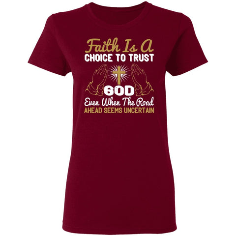 Image of Christian Design Ladies' T-Shirt - Alexecom.com
