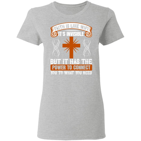 Image of Christian Design Ladies' T-Shirt - Alexecom.com