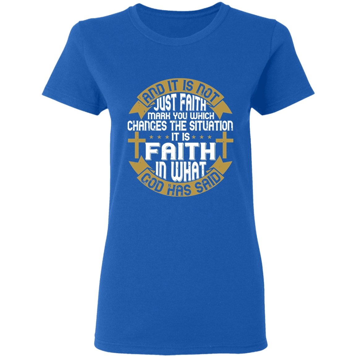 Christian Design Ladies' T-Shirt - Alexecom.com