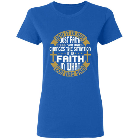 Image of Christian Design Ladies' T-Shirt - Alexecom.com