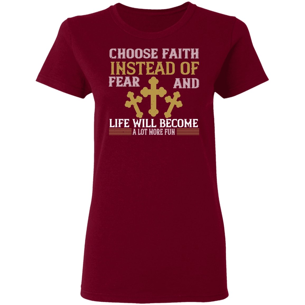 Christian Design Ladies' T-Shirt - Alexecom.com