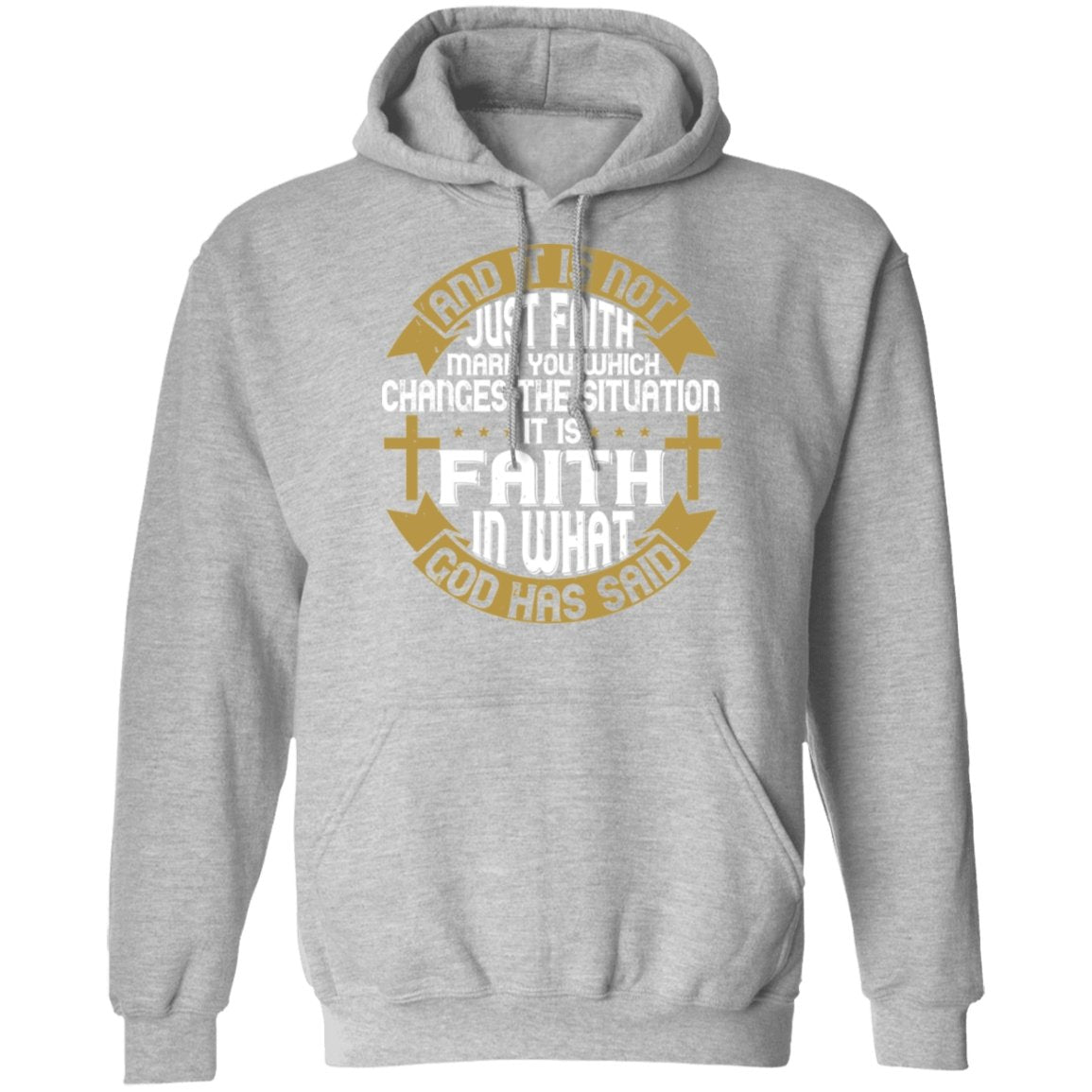Christian Design Pullover Hoodie - Alexecom.com
