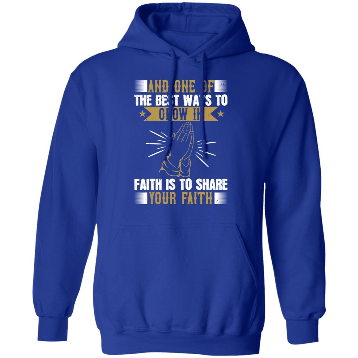 Christian Design Pullover Hoodie - Alexecom.com