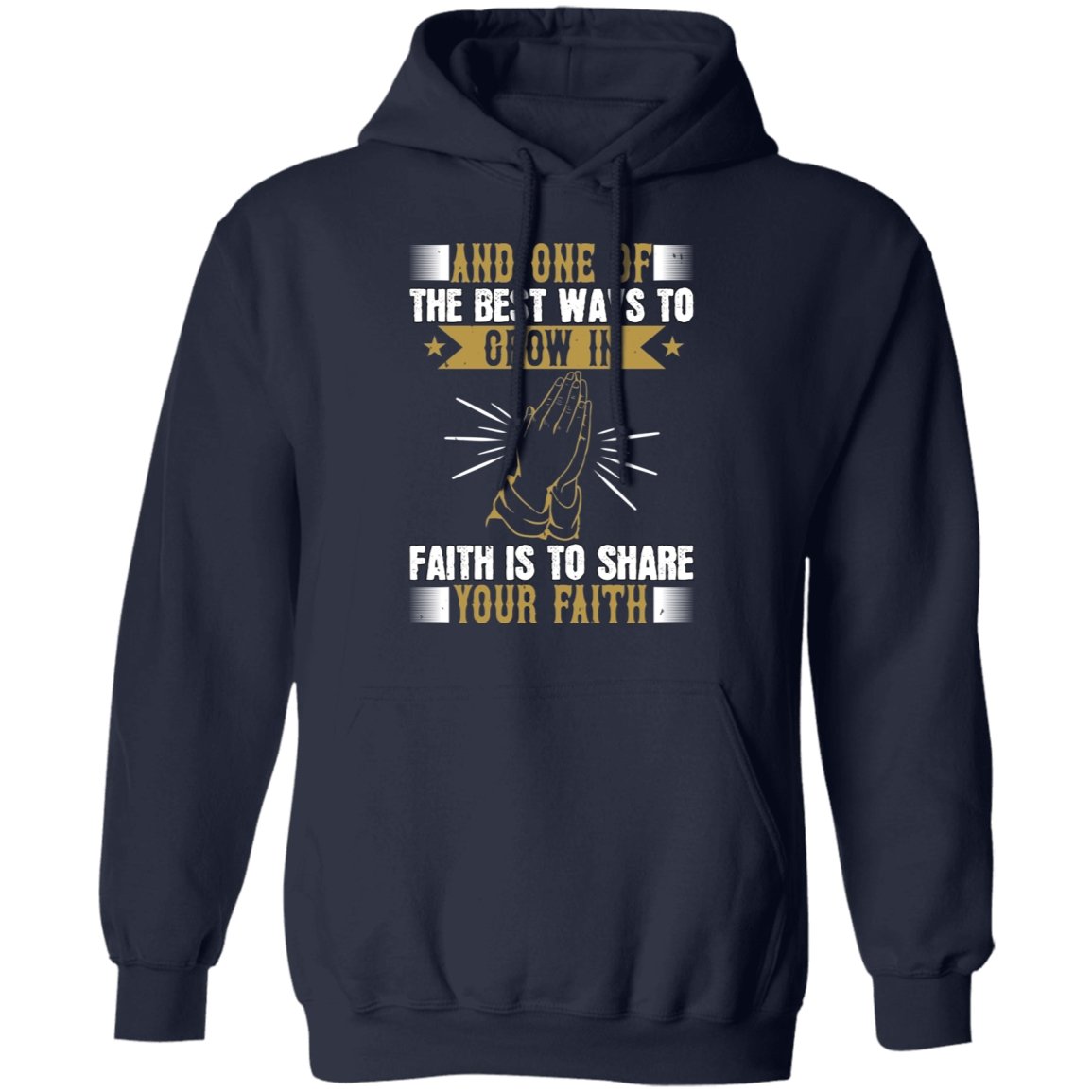 Christian Design Pullover Hoodie - Alexecom.com