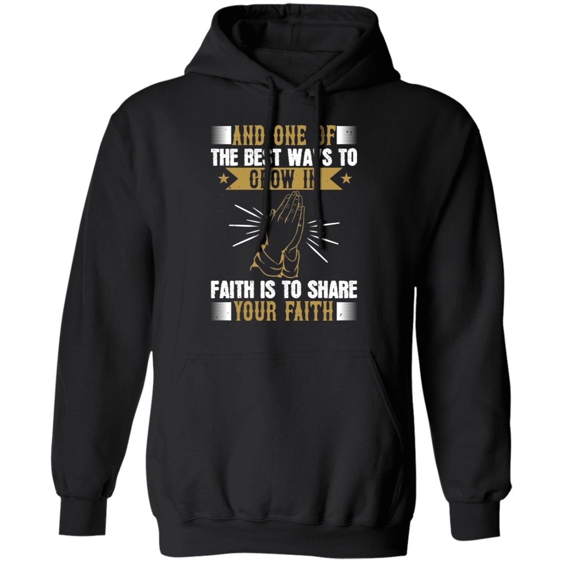 Christian Design Pullover Hoodie - Alexecom.com