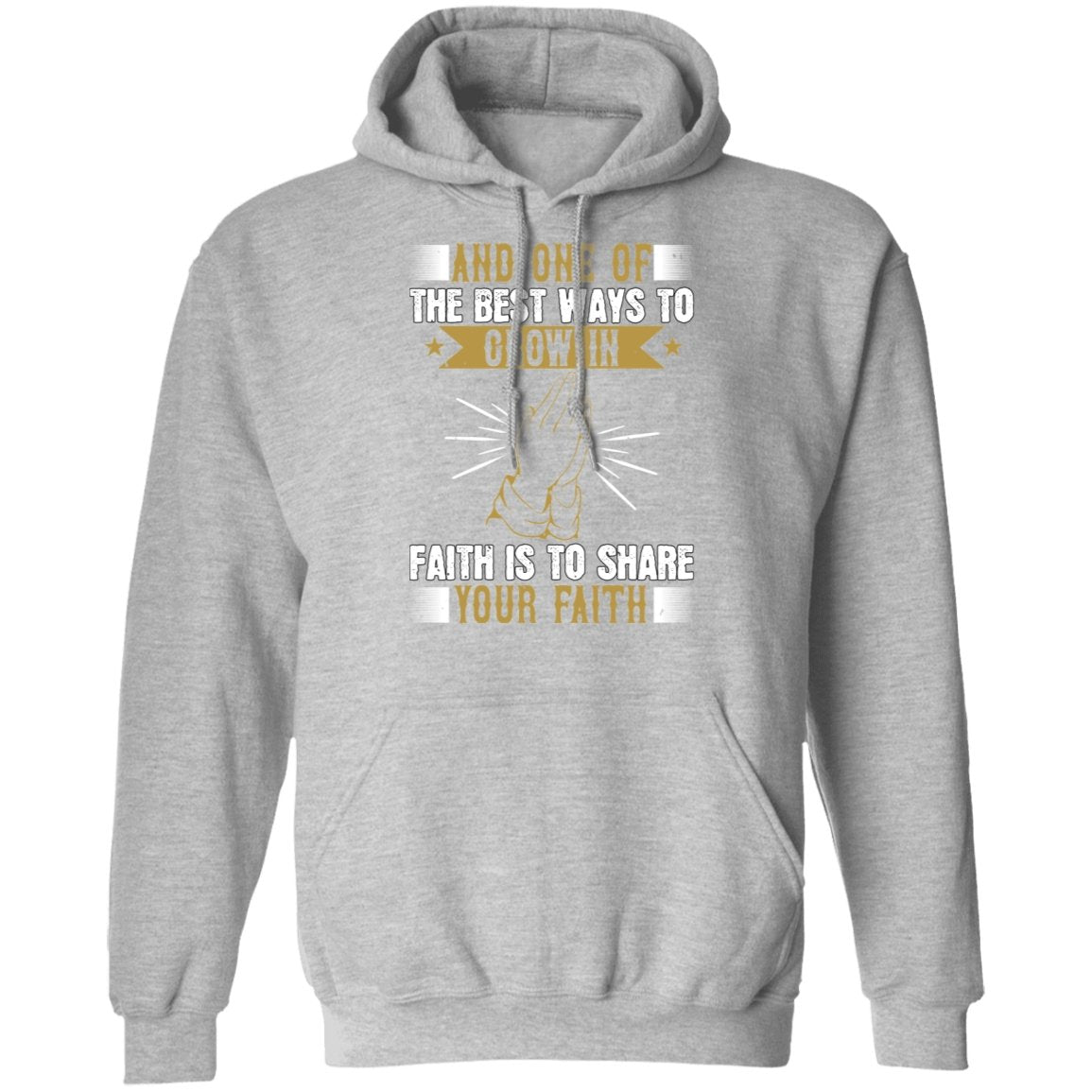 Christian Design Pullover Hoodie - Alexecom.com