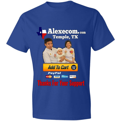 Image of Company Advertise Lightweight T-Shirt - Alexecom.com
