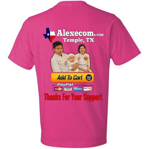 Image of Company Advertise Lightweight T-Shirt - Alexecom.com