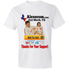 Company Advertise Lightweight T-Shirt - Alexecom.com