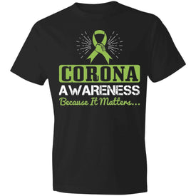 Corona Virus Awareness Lightweight T-Shirt 4.5 oz - Alexecom.com