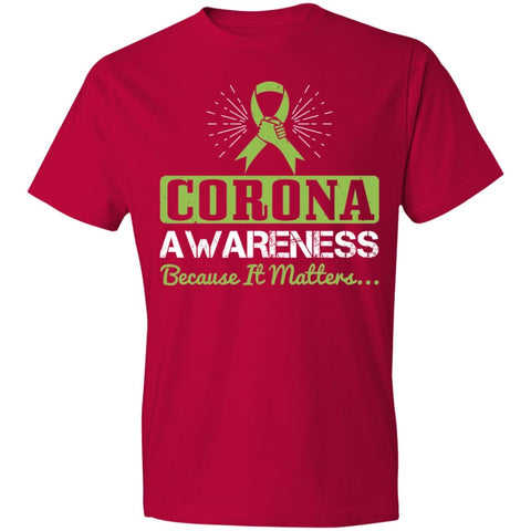 Image of Corona Virus Awareness Lightweight T-Shirt 4.5 oz - Alexecom.com