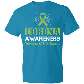 Corona Virus Awareness Lightweight T-Shirt 4.5 oz