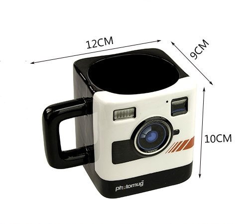 Creative camera ceramic cup camera mug camera cup styling mug - Alexecom.com