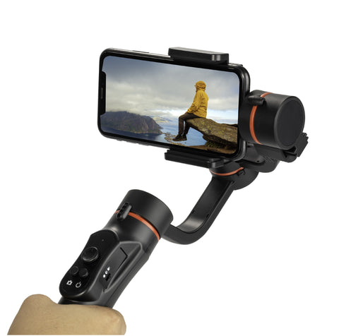 Image of H2 three axis handheld mobile phone gimbal