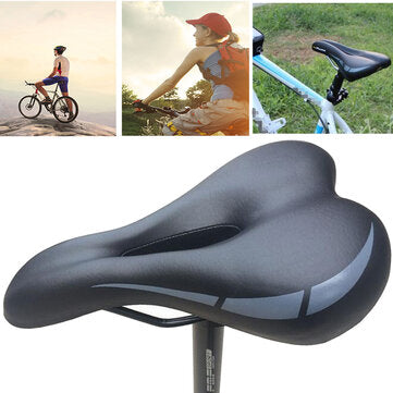 Image of Soft Bike Saddle Mountain MTB Gel Comfort Bicycle Saddle Cycling Seat Cushion Outdoor Biking