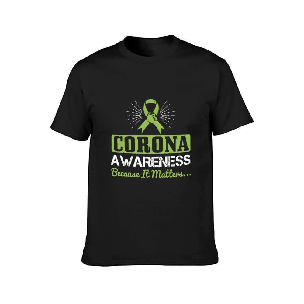 Double Sided Co Awareness T-Shirt for Men, Adult Cotton Short Sleeve Tee - Alexecom.com