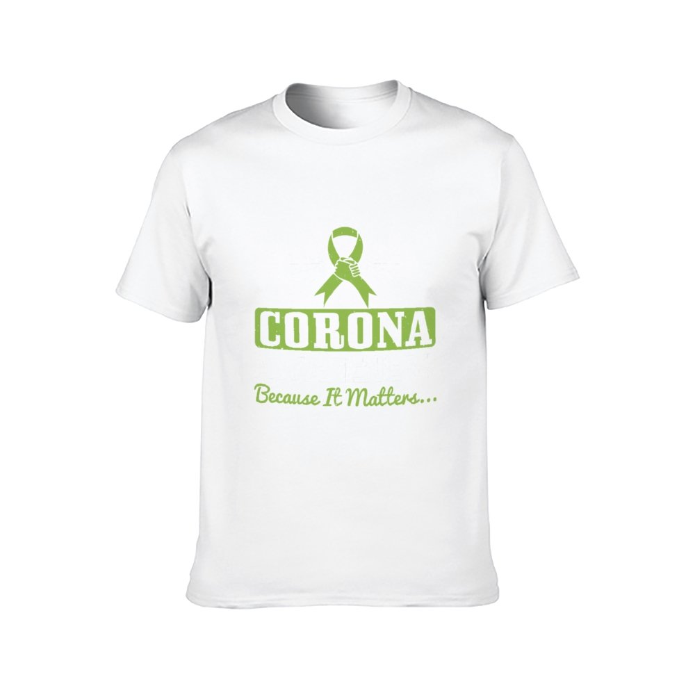 Double Sided Co Awareness T-Shirt for Men, Adult Cotton Short Sleeve Tee - Alexecom.com