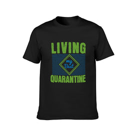 Double Sided Living best T-Shirt for Men, Adult Cotton Short Sleeve Tee - Alexecom.com
