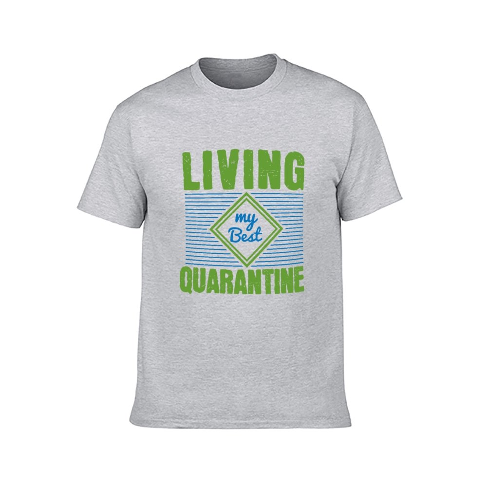 Double Sided Living best T-Shirt for Men, Adult Cotton Short Sleeve Tee - Alexecom.com