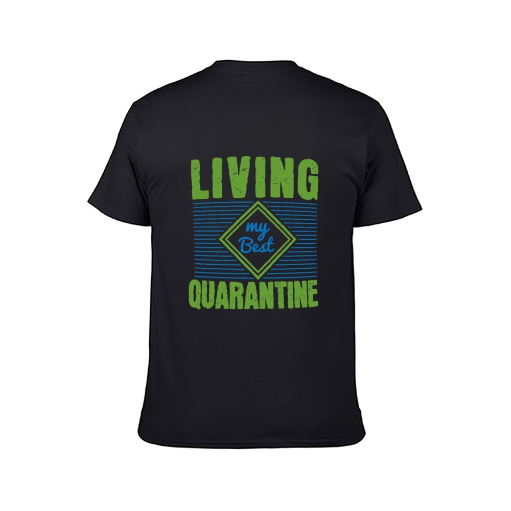 Double Sided Living best T-Shirt for Men, Adult Cotton Short Sleeve Tee - Alexecom.com