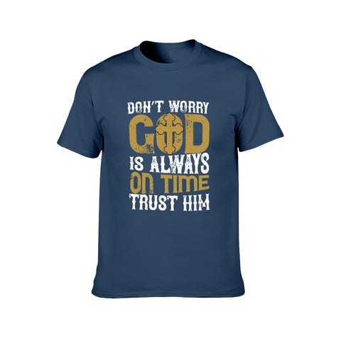 Image of Double Sided T-Shirt for Men, Adult Cotton Short Sleeve Tee - Alexecom.com