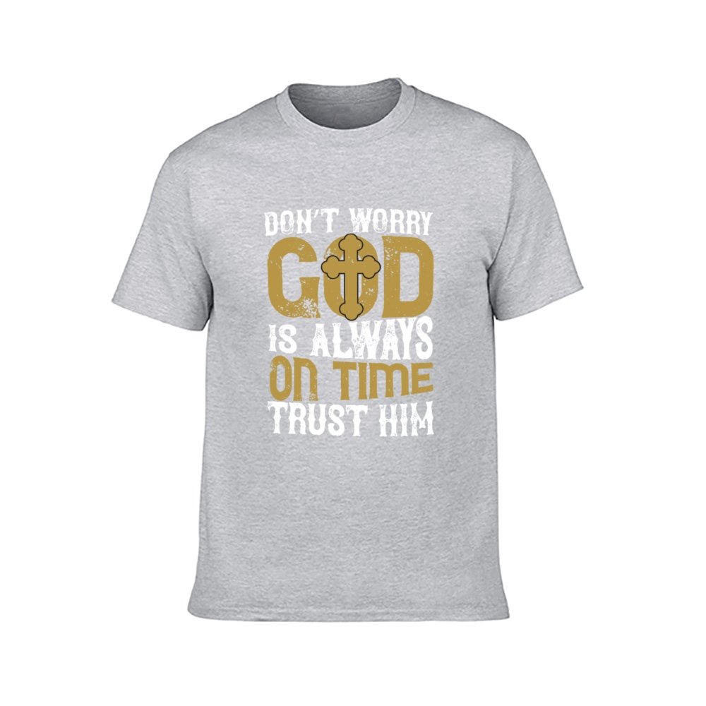 Double Sided T-Shirt for Men, Adult Cotton Short Sleeve Tee - Alexecom.com