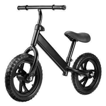 Image of 12inch Kid Push Balance Bike Adjustable No-Pedal Children Beginner Rider Training Toddler for Over 2 Years Old Christmas Gift