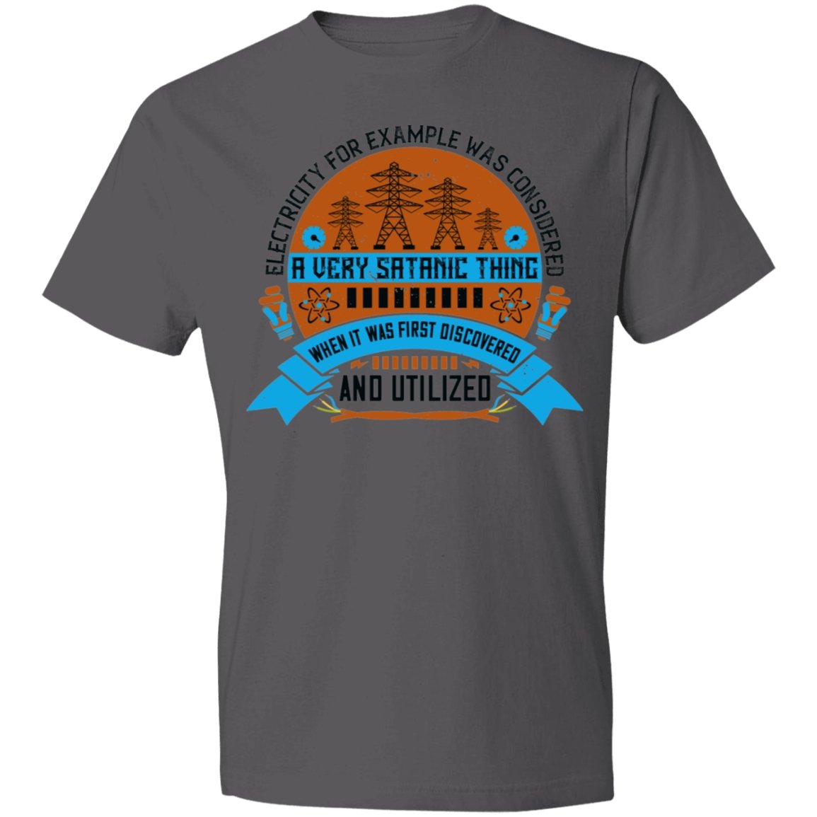 Electrician Design Lightweight T-Shirt 4.5 oz - Alexecom.com