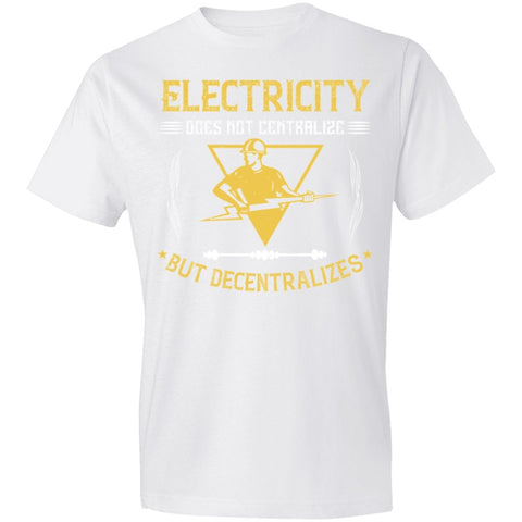 Image of Electrician Design Lightweight T-Shirt 4.5 oz - Alexecom.com