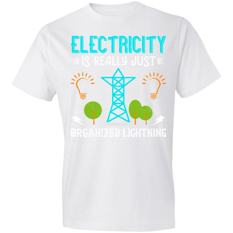 Image of Electrician Design Lightweight T-Shirt 4.5 oz - Alexecom.com