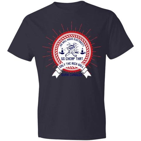 Image of Electrician Design Lightweight T-Shirt 4.5 oz - Alexecom.com