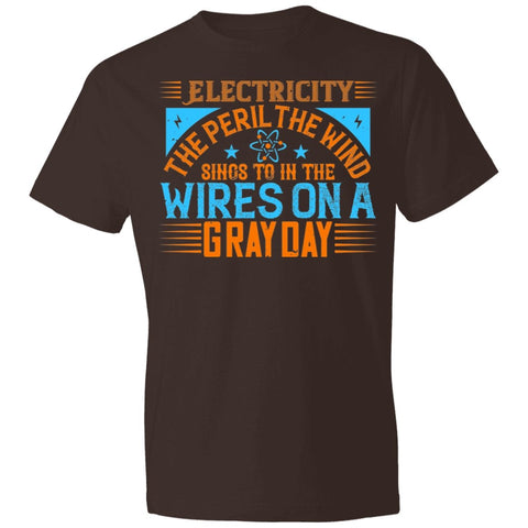 Image of Electrician Design Lightweight T-Shirt 4.5 oz - Alexecom.com
