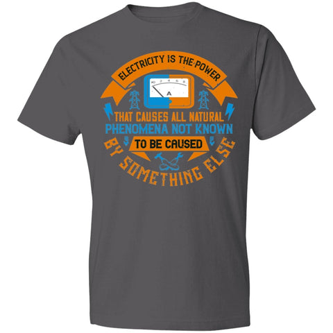 Image of Electrician Design Lightweight T-Shirt 4.5 oz - Alexecom.com