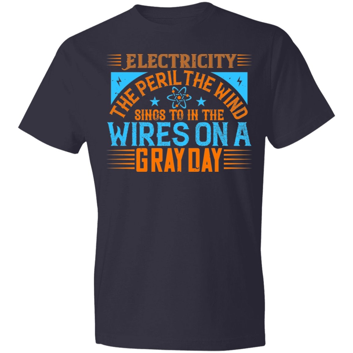 Electrician Design Lightweight T-Shirt 4.5 oz - Alexecom.com