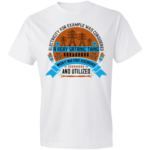 Image of Electrician Design Lightweight T-Shirt 4.5 oz - Alexecom.com