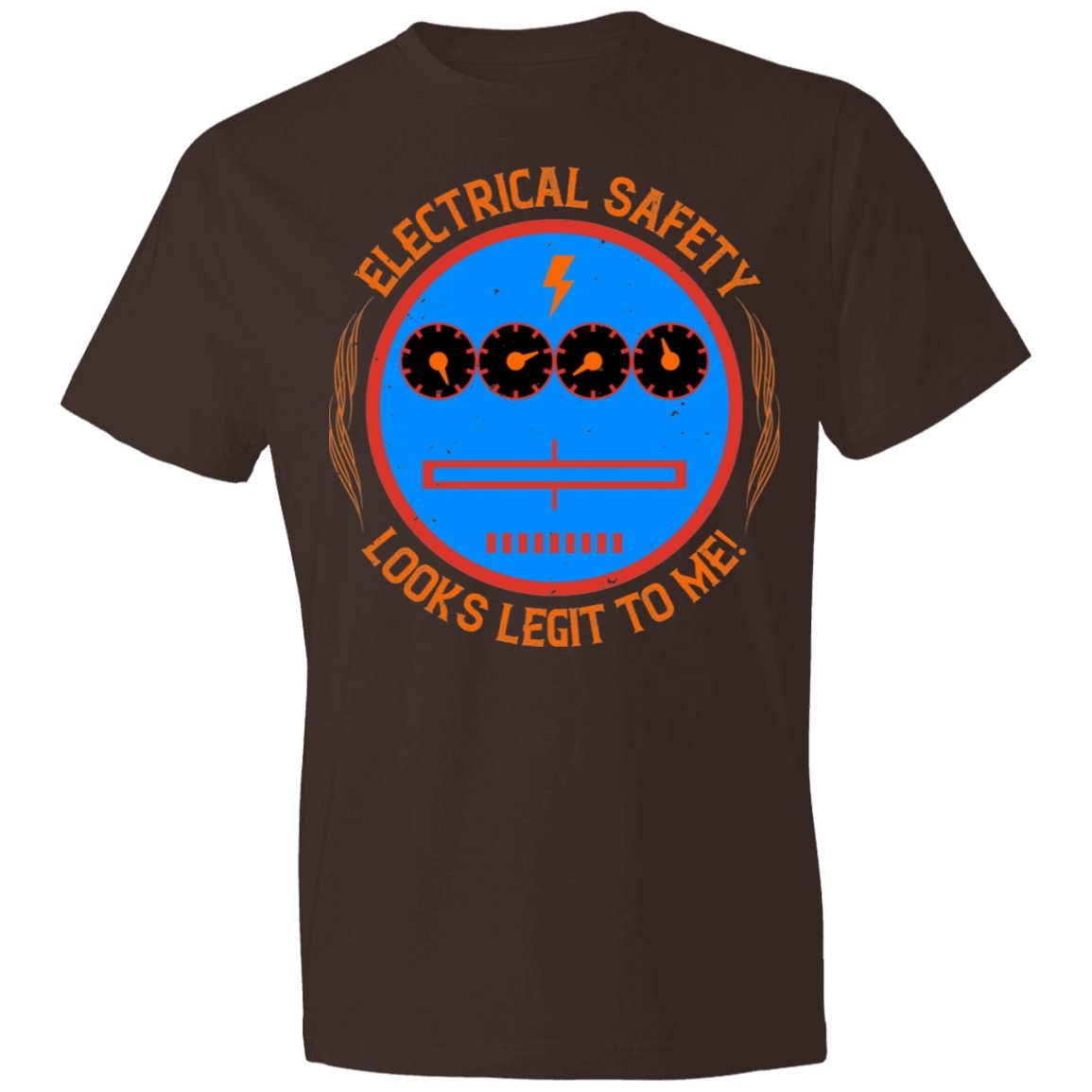 Electrician Design Lightweight T-Shirt 4.5 oz - Alexecom.com