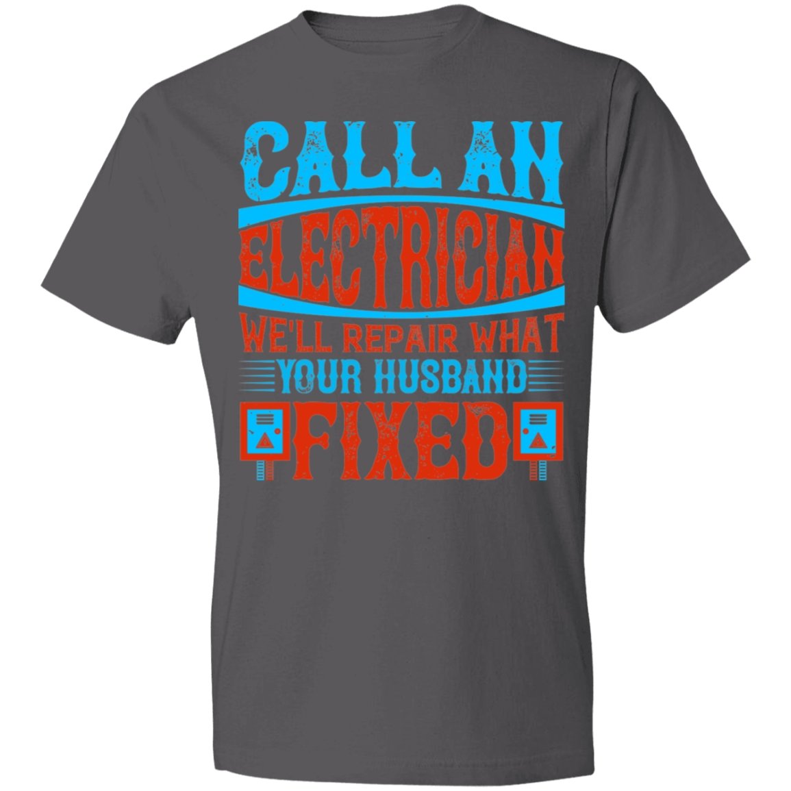 Electrician Design Lightweight T-Shirt 4.5 oz - Alexecom.com