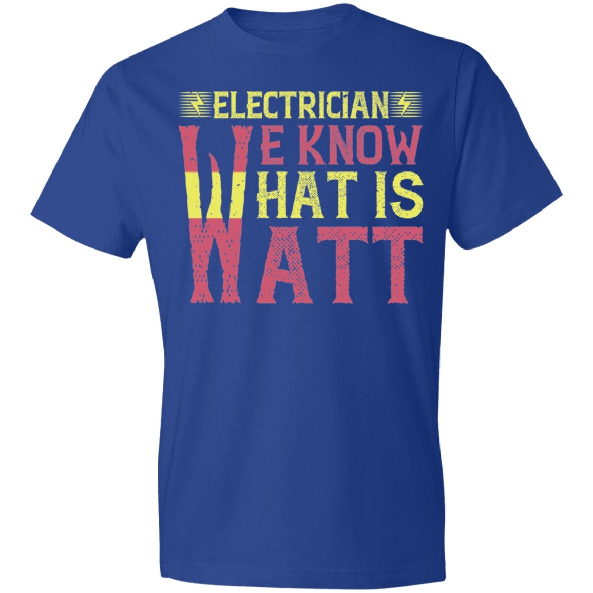 Electrician Design Lightweight T-Shirt 4.5 oz - Alexecom.com
