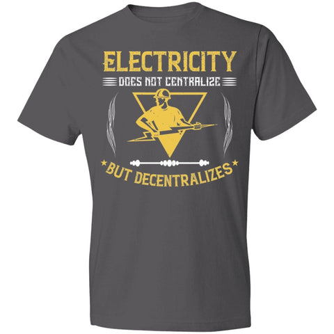 Image of Electrician Design Lightweight T-Shirt 4.5 oz - Alexecom.com