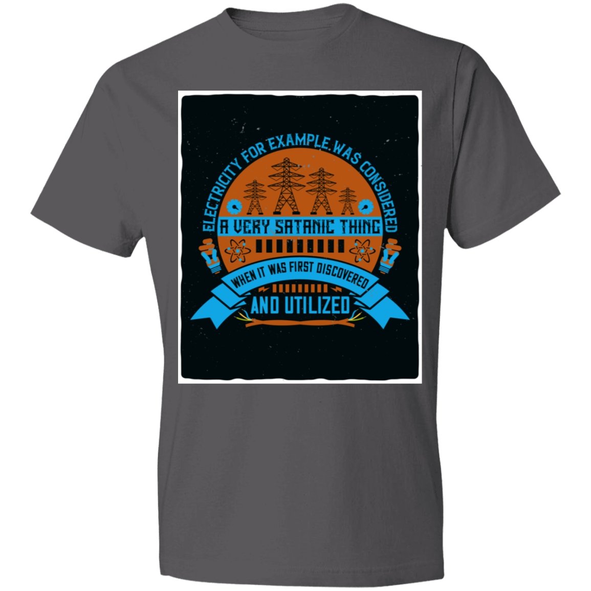 Electrician Design Lightweight T-Shirt 4.5 oz - Alexecom.com