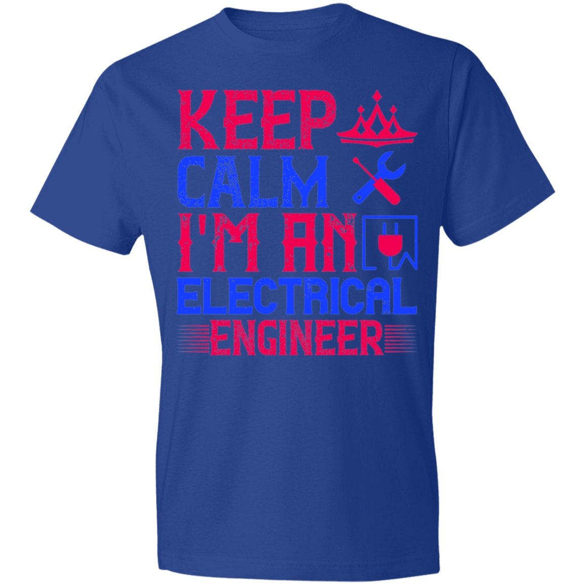 Electrician Design Lightweight T-Shirt 4.5 oz - Alexecom.com